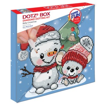 DIAMOND DOTZ DOTZ BOX BABY CHRISTMAS 4868