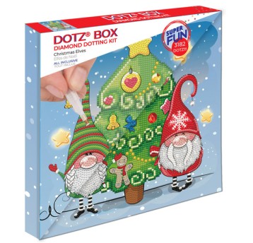 DIAMOND DOTZ DOTZ BOX CHRISTMAS ELVES 4875