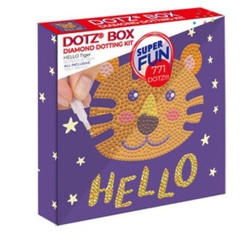 DIAMOND DOTZ DOTZ BOX HELLO TIGER 8330