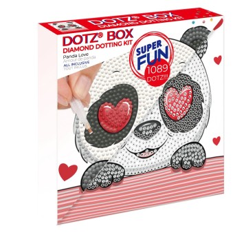 DIAMOND DOTZ DOTZ BOX PANDA LOVE