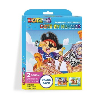 DIAMOND DOTZ DOTZ BY NUMBER A"HOY PIRATES 5207