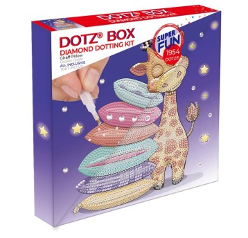 DIAMOND DOTZ GIRAFF PILLOW DOTZ BOX 8378