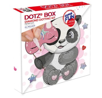 DIAMOND DOTZ PANDA CORN DOTZ BOX 8392