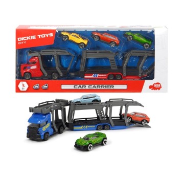 DICKIE CITY LAWETA Z 3 SAMOCHODAMI 2 RODZAJE 0862