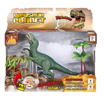 DINOZAUR NA BATERIE ZIELONY 6570