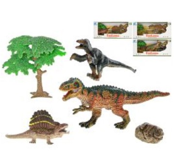 DINOZAURY 3SZT 4 WZORY W OTB 9382