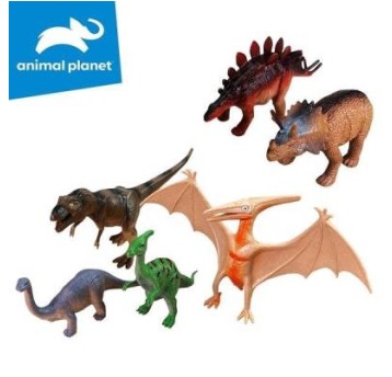 DINOZAURY 6SZT POLYBAG ANIMAL PLANET 4930