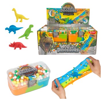 DINOZAURY MASA PASTYCZNA Z DODATKAMI 8997 A'12