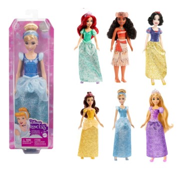 DISNEY KSIĘŻNICZKA LALKA PODSTAWOWA MIX HLW02