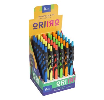 DŁUGOPIS 0,7MM MIX KOL NIEB A'36 KD912-NM 1298