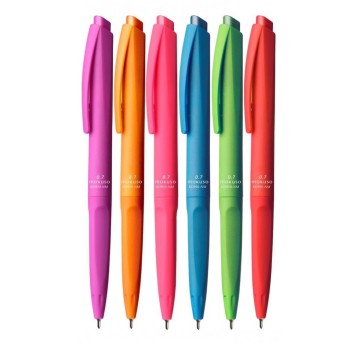 DŁUGOPIS 0,7MM OBUDOWA MIX NIEBIESKI A'36 1236