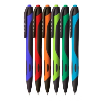 DŁUGOPIS 1,0MM MIX KOL. OB.WKŁ.NIEB. A'36 KD913-NM