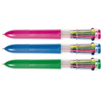 DŁUGOPIS 10 KOL.MIX/12 BHV010 7395 A'12