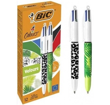 DŁUGOPIS 4 COLOURS VEROUR MIX A'12 2532