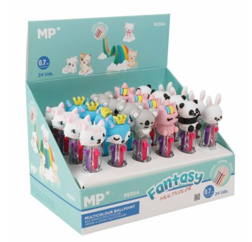 Długopis 4-kolorowy 0.7mm Zwierzątka 2