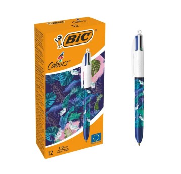 DŁUGOPIS 4C BOTANICAL NIEBIESKI BCL (12) 3939