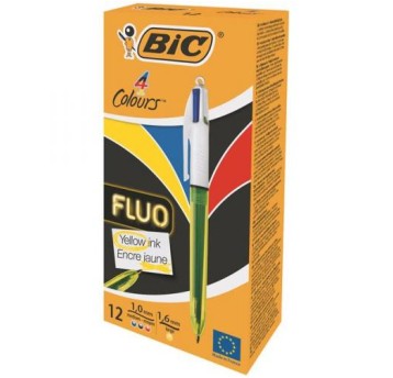 DŁUGOPIS 4C FLUO B12 BCL EU A'12 5263