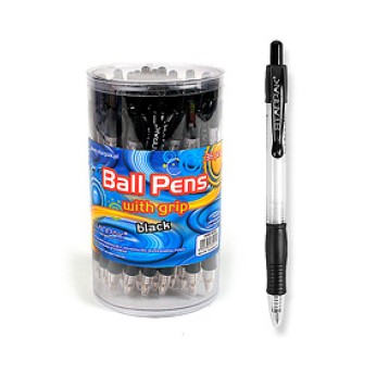 DŁUGOPIS AUT GRIP STARPAK SCH CZARNY A'36 0153