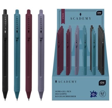 DŁUGOPIS AUTO NIEBIESKI STRIPE ACADEMY 2292 A'24