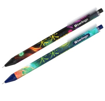 DŁUGOPIS AUTOMAT 0,7 FUTUREAL NIEBIESKI 7036 A'30