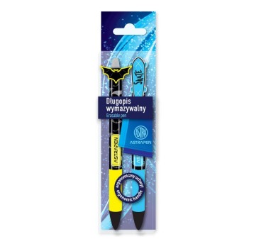 DŁUGOPIS AUTOMAT WYMAZYW SKYTE&BATS 2SZT