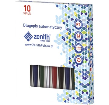 DŁUGOPIS AUTOMATYCZNY ZENITH (10) MIX 04601000
