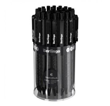 DŁUGOPIS BERLINGO AUT DOUBLE BLACK A''24