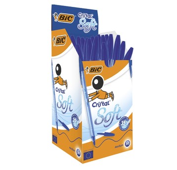 DŁUGOPIS BIC CRISTAL SOFT NIEBIESKI A'50 5361