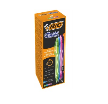 DŁUGOPIS BIC GELOCITY QUICK DRY FUN (12) 8146