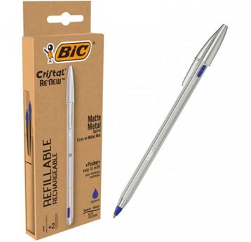 DŁUGOPIS CRISTAL RENEW MET NIEB PD1+2WK 0139