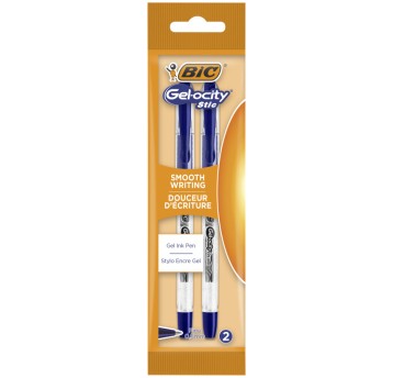 DŁUGOPIS GELOCITY STICK NIBIESKI (2) BLISTER 9681