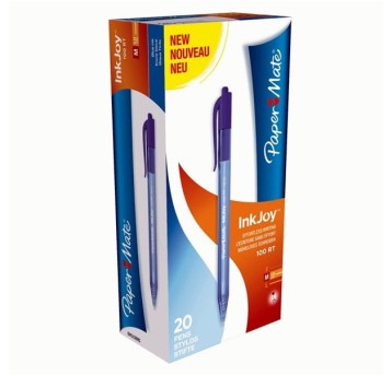 DŁUGOPIS INKJOY 100 BP RT NIEBIESKI M/XF 7042 (20)