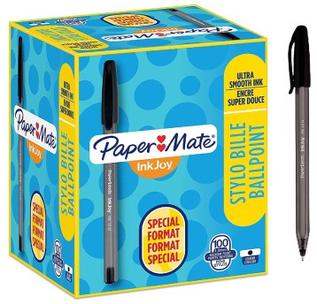 DŁUGOPIS INKJOY 100 CAP CZARNY VP (100)