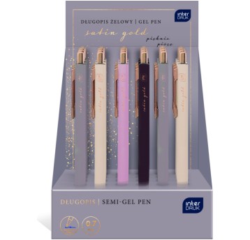 DŁUGOPIS METALOWY SATIN GOLD 6452 A'24
