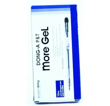 DŁUGOPIS MORE GEL CZARNY A'12