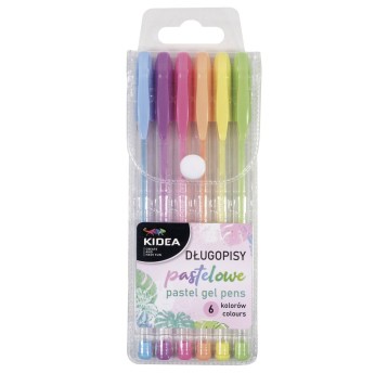 DŁUGOPIS PASTELOWY 6KOL.KIDEA 0144