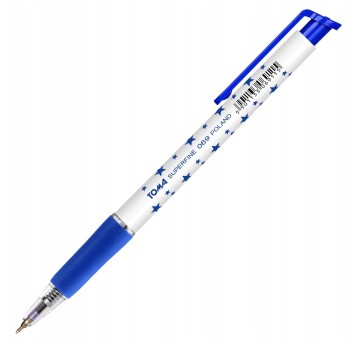 DŁUGOPIS S-FINE AUT. NIEBIESKI A'30 9115