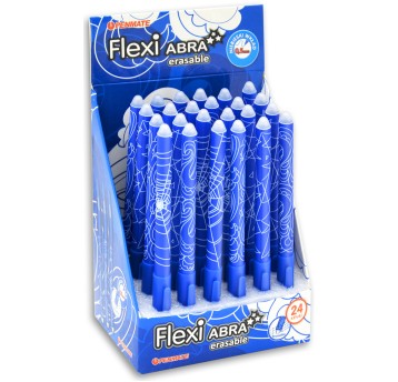 DŁUGOPIS ŚCIERALN FLEXI ABRA NIEBIESKI TOUCH A'24