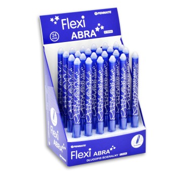 DŁUGOPIS ŚCIERALNY FLEXI ABRA NIEBIESKI T7276 A'24