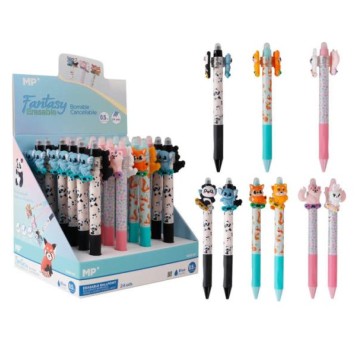 Długopis ścieralny Zwierzątka 24szt./opak 4195