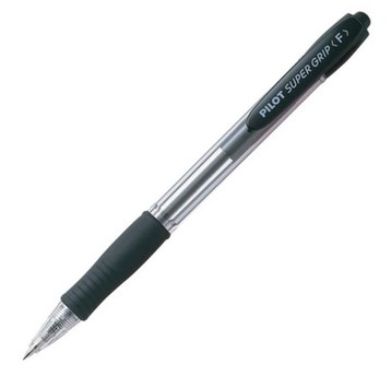 DŁUGOPIS SUPER GRIP CZARNY PILOT A'12 4713