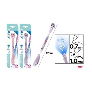 Długopis Szpiegowski UV z podwójną końcówką 0.7/1