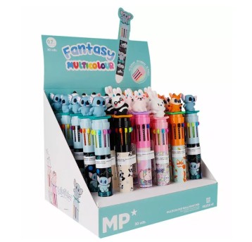 Długopis wielokolor Fantasy 10w1 Zwierzątka A'30