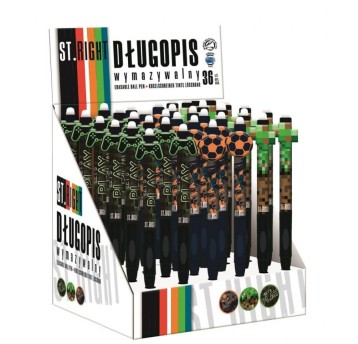 DŁUGOPIS WYMAZY.AUT.CHŁOPIECY ST.RIGHT 7863 (36)