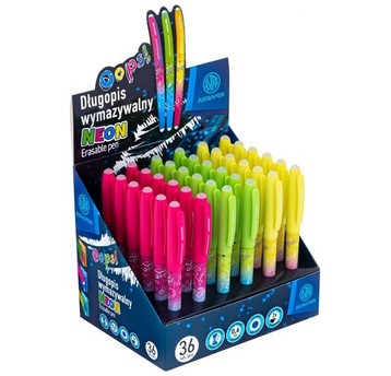 DŁUGOPIS WYMAZYW 0,6MM ASTRAPEN OOPS! NEON A'12