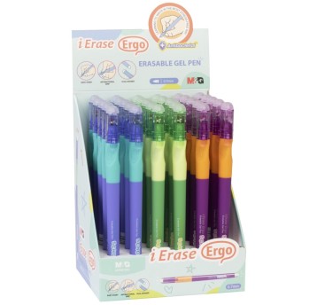 DŁUGOPIS WYMAZYW. ERGO BOYS 0,7 MM NIEBIESKI (30)