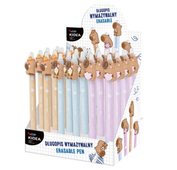 DŁUGOPIS WYMAZYWALNY AUTOM Z FIGURKĄ C KAPIBARA'24