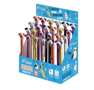 DŁUGOPIS WYMAZYWALNY PIESEK Z JĘZYCZKIEM 7346 A'24