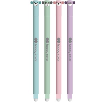 DŁUGOPIS WYMAZYWALNY USZAKI PASTEL 0.5MM (40) 0733