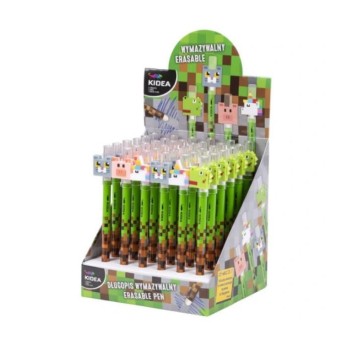 DŁUGOPIS WYMAZYWALNY Z FIGURKĄ G KIDEA PIKSEL A'36